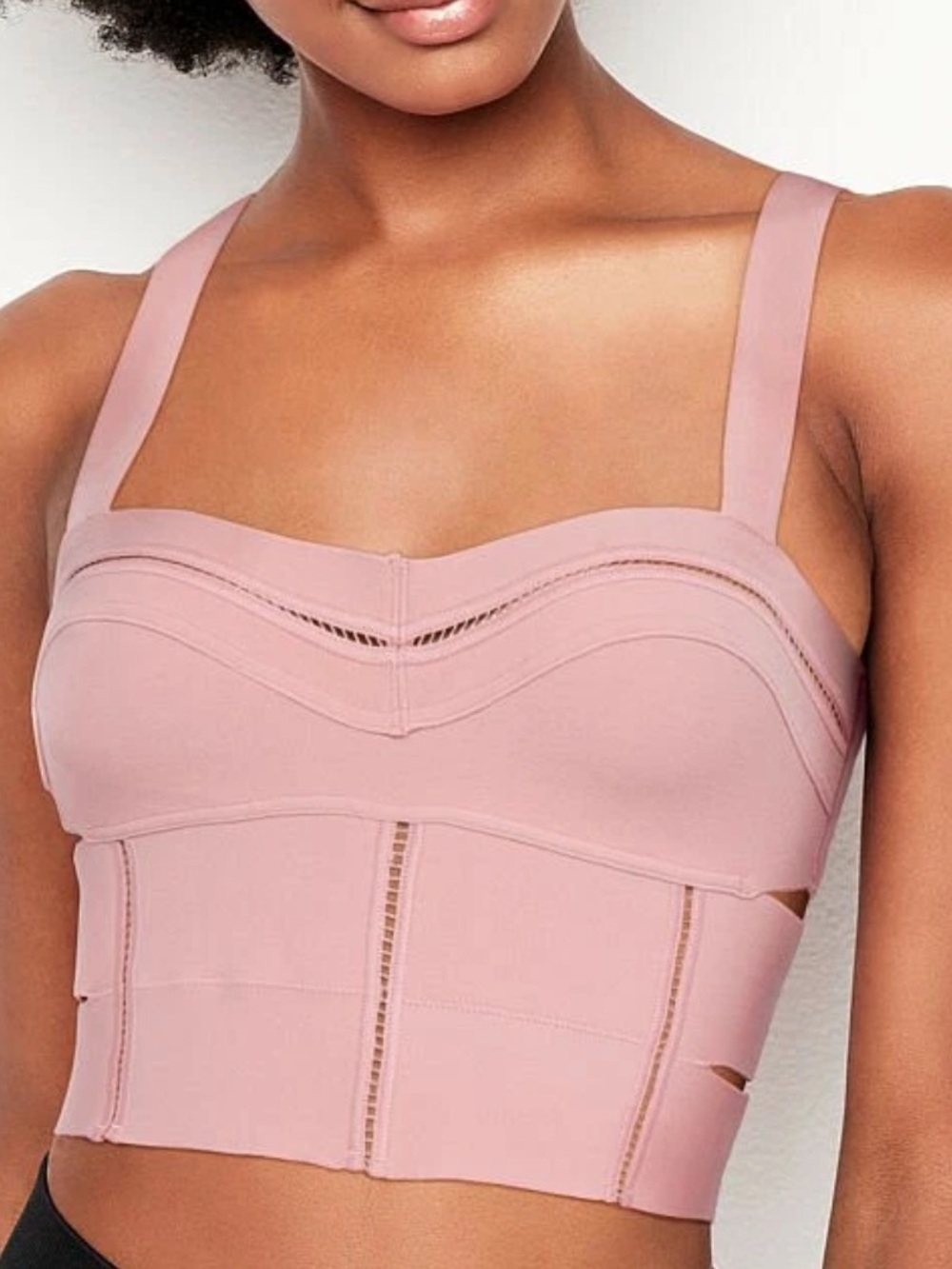 Victoria Secret Studio Collection Unlined Wireless Bra Bondage Top